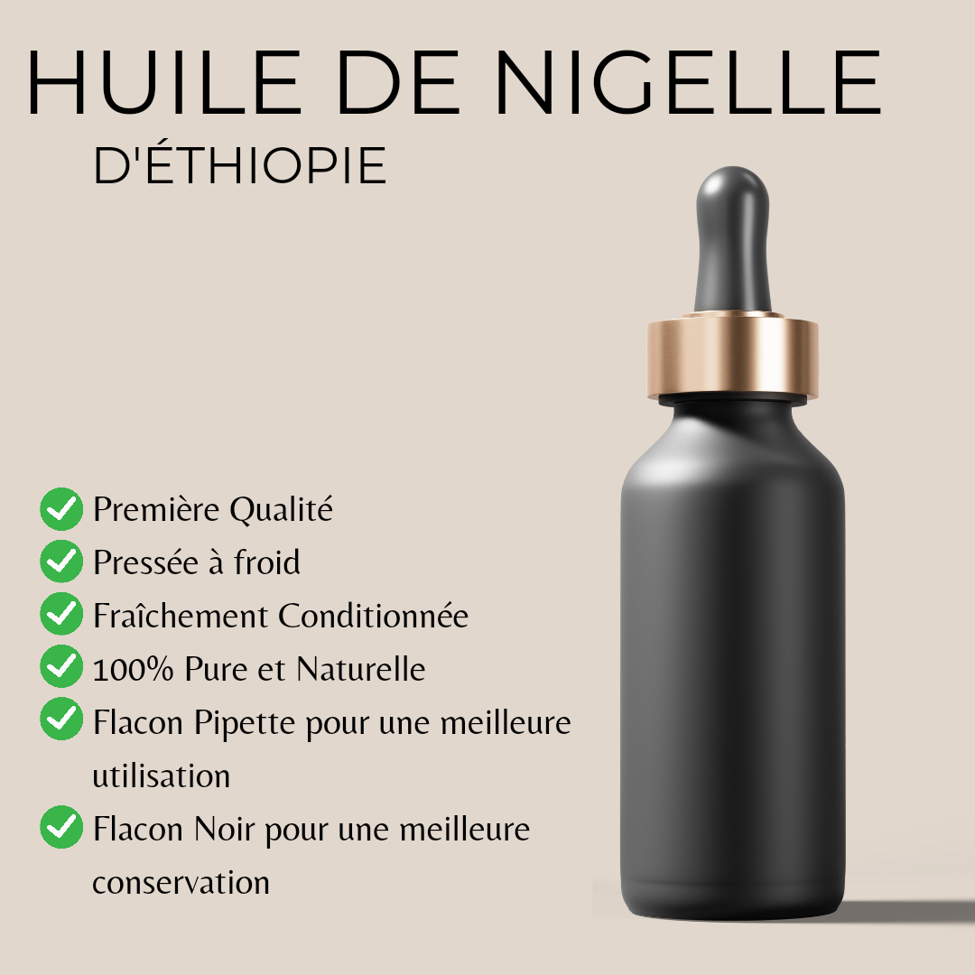 Huile de Nigelle d'Ethiopie (Habachiya) 90ml